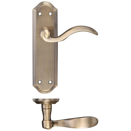 Zoo Winchester Lever Latch Furniture    180 x 48mm - Abbey Hardware