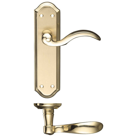 Zoo Winchester Lever Latch Furniture    180 x 48mm - Abbey Hardware