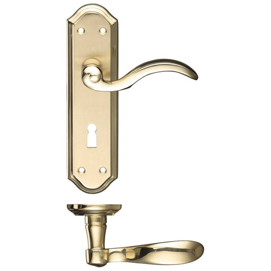 Zoo Winchester Lever Lock (57mm c/c) Furniture    180 x 48mm - Abbey Hardware