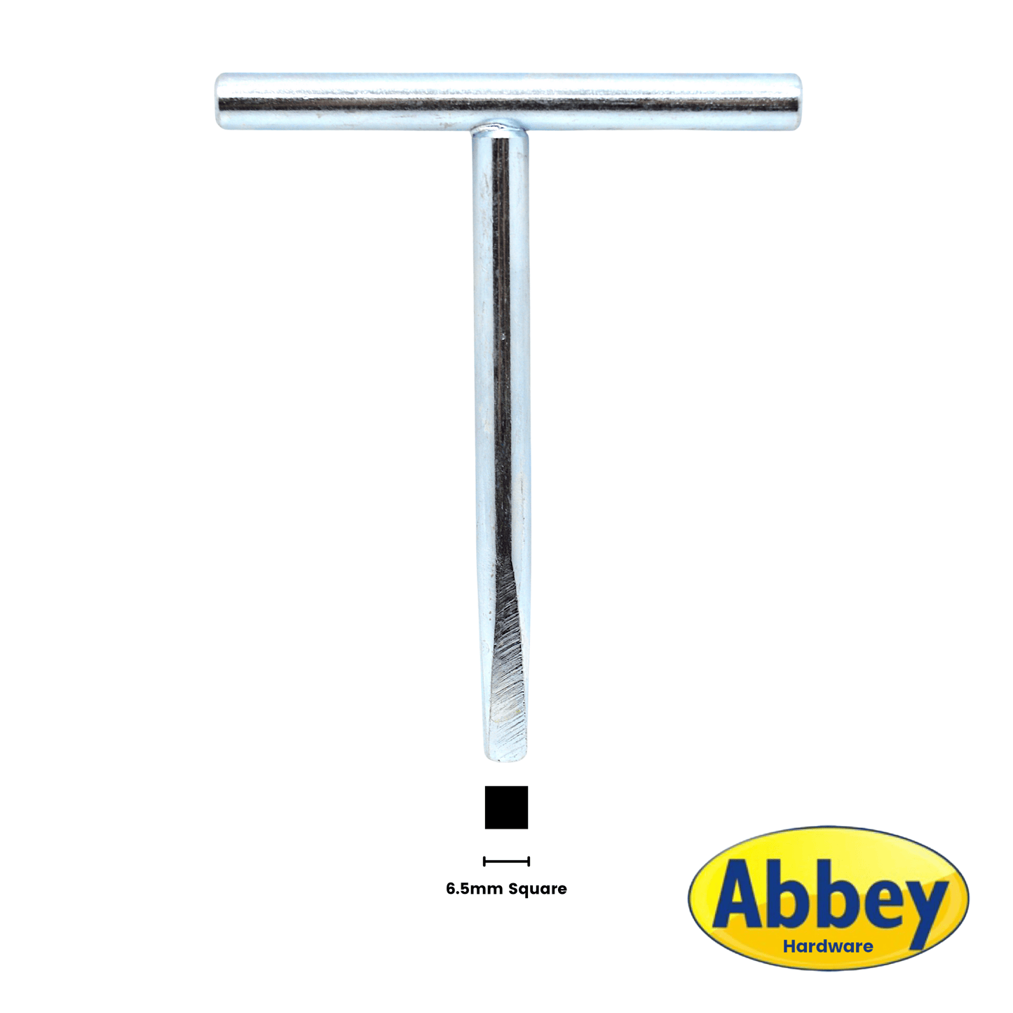 Abbey Hardware Budget Key Tapered Square T Bar for 6.5mm Square Budget Lock - Abbey Hardware