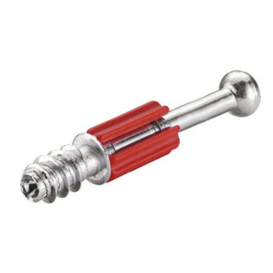 Abbey Hardware Connecting Bolt, for Ø 5 mm Hole, with Harpoon-Type Thread, Minifix S200 - Abbey Hardware
