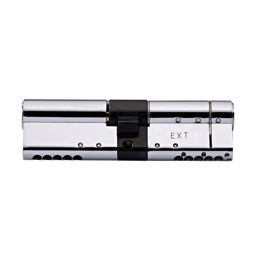 Avocet Hardware ABS Snap Secure Euro Cylinder Polished Chrome - TS007 3 Star - Abbey Hardware