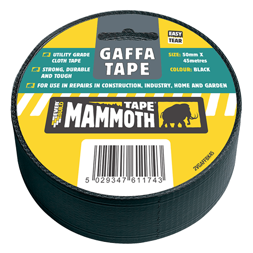 Everbuild Mammoth Gaffa Tape 50mm x 45m - Abbey Hardware