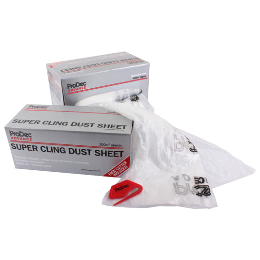 ProDec ADPY003 Super Cling Dust Sheet - Abbey Hardware