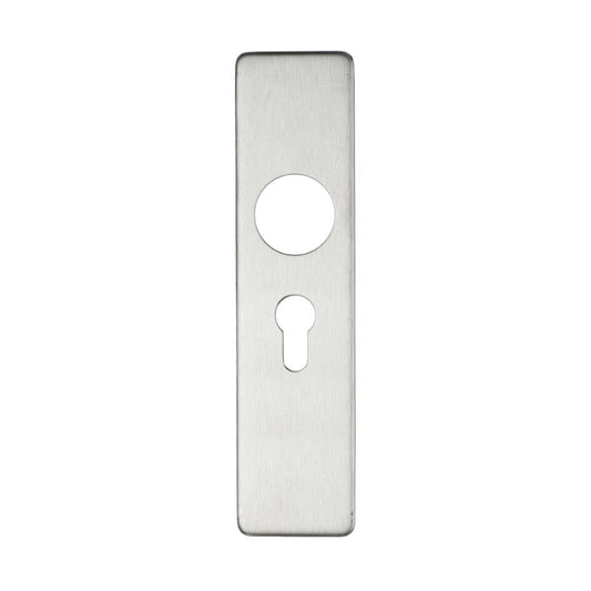 Zoo Cover Plate for 19 mm RTD Lever on Short Backplate - Euro Profile 47.5mm - 45mm x180mm PSS - Abbey Hardware